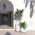 Clima Drop Planter (White - 36 In)