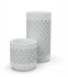 Clima High Pyramid Planter (White - 36 In)
