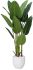 Travelers Palm (White Fiberglass Planter - 72 In)