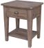 Dublin End Table (Small - Driftwood)