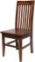 Dublin Dining Chair (Set of 2 - Savanna Brown - Slat Back)