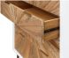 Marrakesh 5 Drawer Chest (Distressed Natural & White Lacquer)
