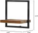 Buddha Metal Frame Wall Box (Type B - Natural)