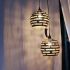 Elements Lighting Pendant (Small - Black and Gold)
