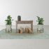 Dublin Console Table (Small - Driftwood)