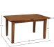 Dublin Dining Table (Regular Extension - Savanna Brown)