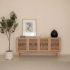 Cane Indoor Basket Pot (White Wash)