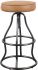 Ziggie Bar Stool (Cognac Leather)