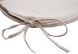 Cross Back Linen Seat Cushion