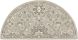 Half-Circle - Taupe - 2' x 4'