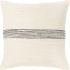 Carine Accent Pillow (Ivory - 18 x 18 - Down Insert)