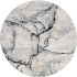 Jolie Rug 2316 (Round - Medium Grey - 6'7 x 6'7)