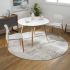 Monaco Rug 2311 (Round - Silver - 7'10 x 7'10)