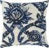 Sanya Bay Accent Pillow (Navy B - 18 x 18 - Down Insert)