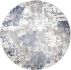 Venice Rug (White - Round - 7'10 x 7'10)