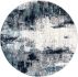 Wanderlust Rug 2309 (Round - Blue - 5'3 x 5'3)