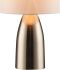 Luminosity Table Lamp (Rounded - Brushed Steel)
