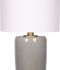 Corona Table Lamp (Grey & Gold)