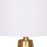Luster Table Lamp (Black & Gold)