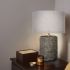 Panache Table Lamp (Washed Grey)