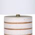 Coruscate Lampe de Table (Base Courte - Blanc & Naturel)