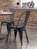 Harper Dining Chair (Set of 2 - Antique Black & Gold)