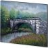 Bridge Rock Oil Paintings (Grey)