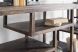 Wright Console Table (Brown Wood Multi-Level Shelf)