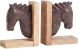 Youngstown Book Ends (Set of 2 - Brown)