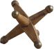 Small - Brown Wooden Jack