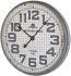 Clematisina Wall Clock (Grey)