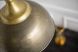 Capsa Pendant Light (Antique Gold & Silver Toned Metal Dome)