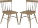 Baron Dining Chair (Set of 2 - Light Brown)