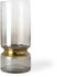 Adriatic Vase (Small - Brushed Gold Metal Glass)