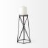 Sixx Table Candle Holder (Large - Antiqued Metal Hexagonal)