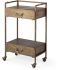 Alice Rolling Cart (Antique Gold)
