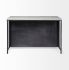 Fieri Kitchen Island (Solid Iron Black Body with White Marble Top)