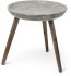Triton Accent Table (Large - Light Grey and Brown)