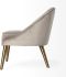 Harold Chair (Beige and Gold)