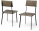 Viscount Dining Chair (Set of 2 - Brown)