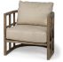 Skylar Accent Chair (Tan Fabric)