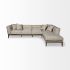 Denali Sectional Sofa (Right - Beige)