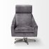 Abbott Chair (Grey and Silver)