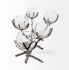 Vine Table Candle Holder (Distressed Silver)
