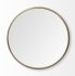 Piper Wall Mirror (Large - Gold Metal Round)