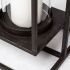 Albus Table Candle Holder (Small - Black Metal Rectangular)