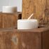 Cassius Table Candle Holder (Light Brown Nine Wood Block)