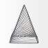 Risley (GreyMetal Triangular Decorative Object)