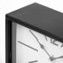Lita Horloge de Table (Métal Noir Rectangulaire)