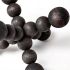 Carollan (Small - Black Geometric Wood Ball Jack)